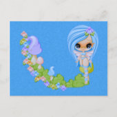 Teensy Fae Cute Faery Briefkaart (Voorkant)