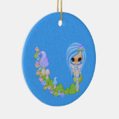 Teensy Fae Cute Faery Keramisch Ornament (Rechts)