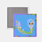 Teensy Fae Cute Faery Magneet (Voorkant / Achterkant)