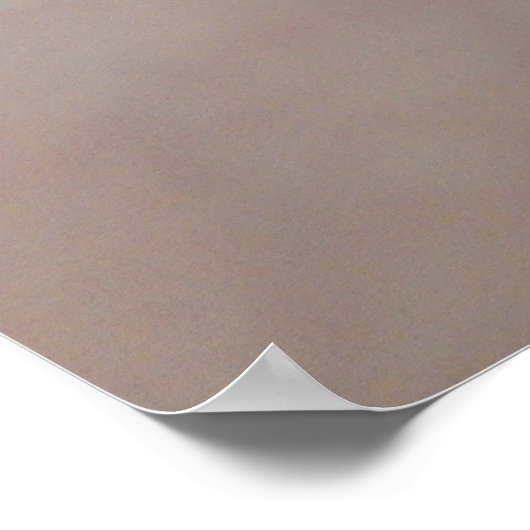 Teeny in de hand poster (Hoek)