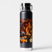 "Teeny Tigger" Kat vacuüm geïsoleerde fles (Achterkant)