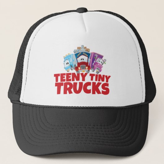 Teeny Tiny Trucks Trucker Hat Trucker Pet (Voorkant)
