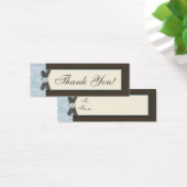 Teeny Toes BLU TY Skinny Gift Label Mini Visitekaartjes (Bureau)
