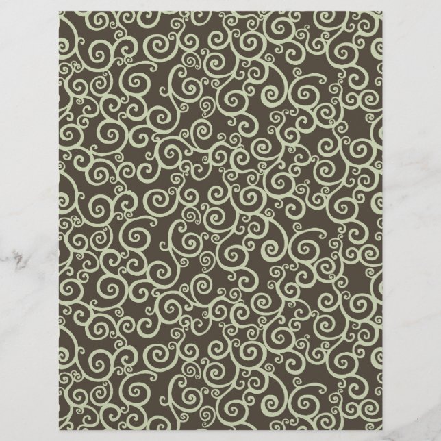 Teeny Toes GRN Scrapbook Paper B (Voorkant)