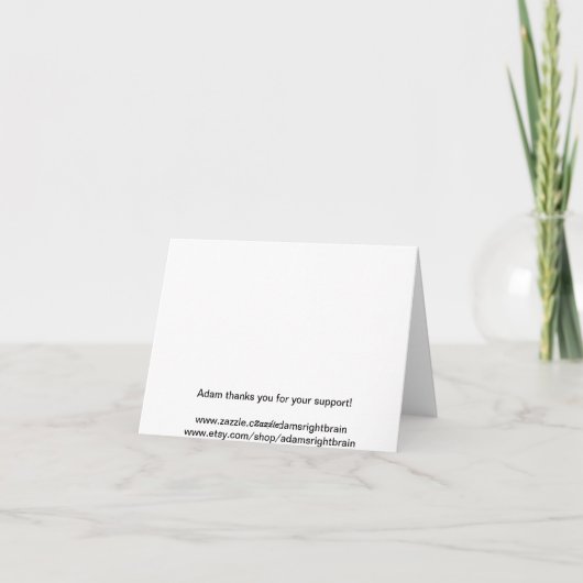 Teepe Kaart (Achterkant)