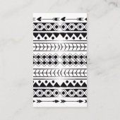 Teepee Adventure begint Baby shower Luierticket Informatiekaartje (Achterkant)