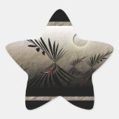 Teepee Village Ster Sticker (Voorkant)