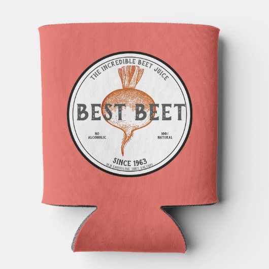 Teerbaar bietensap blikjeskoeler (Achterkant)