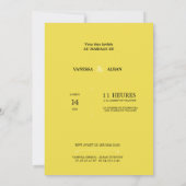 Teerling "Flavus" Kaart (Achterkant)