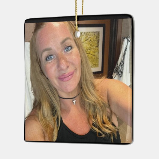 Teesa Dawn cothren Keramisch Ornament (Links)