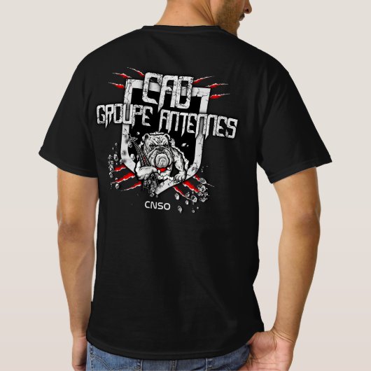 TEESHIRT ANTENNES T-SHIRT (Achterkant)