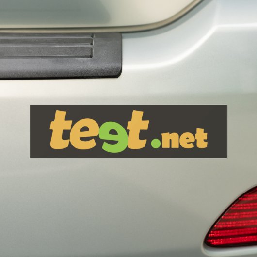 teet Bumpersticker (Op auto)