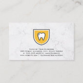 Teeth Dental Logo Visitekaartje (Achterkant)