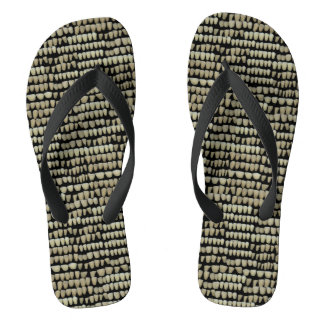 Teeth Dentist Dentistry Orthodontist BLACK ORAAL Teenslippers