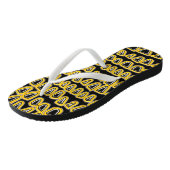 Teeth Dentist Dentistry Orthodontist yellow NEON Teenslippers (Schuin)