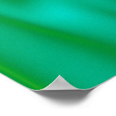 Teeth Fragment Dentist Orthodontist Green Poster (Hoek)