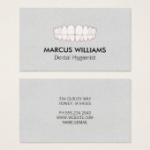 Teeth Icon | Tandheelkunde Visitekaartje (Voorkant /achterkant)