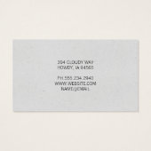 Teeth Icon | Tandheelkunde Visitekaartje (Achterkant)