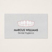 Teeth Icon | Tandheelkunde Visitekaartje (Voorkant)