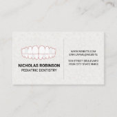 Teeth Icon | Tandheelkunde Visitekaartje (Voorkant)
