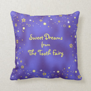 Teeth Poem Sterrennacht Kinder Tooth Fairy Pillow Kussen