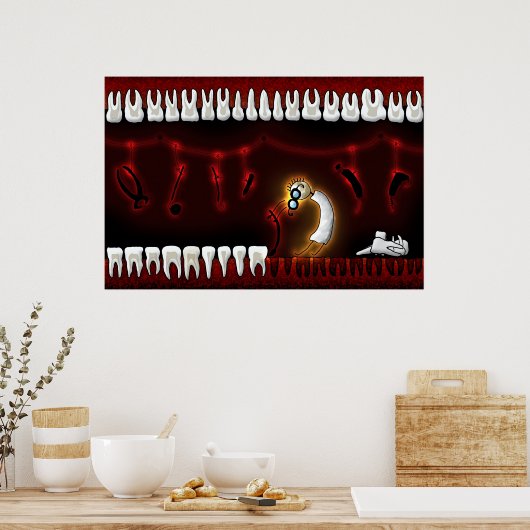 Teeth Poster (Keuken)