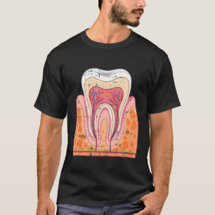 Teeth Tooth Hygiene Dental Assistant Hygienist Den T-shirt