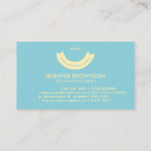 Teeth Whitening Service Smile Orale Care Dent Visitekaartje (Achterkant)