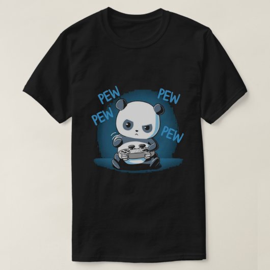 TeeTurtle Standard Panda T-shirt (Design voorkant)