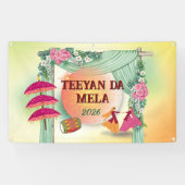 Teeyan da Mela Banner | Customized (Horizontaal)