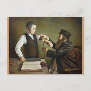 Tefilline Briefkaart