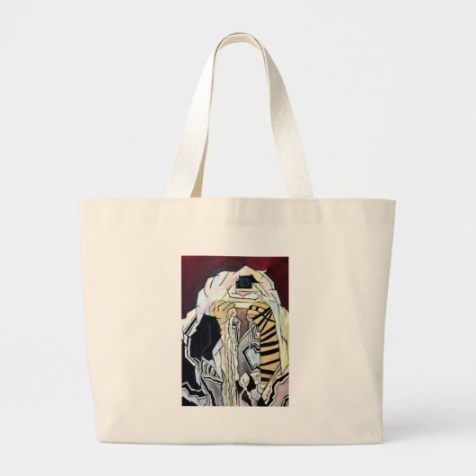 Tefilline Grote Tote Bag (Voorkant)