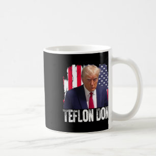 Teflon Don Donald Trump Mugshot Koffiemok