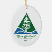 Tega Cay Forever kerstversiering Keramisch Ornament (Rechts)