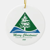 Tega Cay Forever kerstversiering Keramisch Ornament (Voorkant)