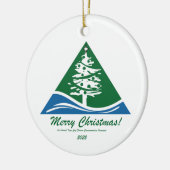 Tega Cay Forever kerstversiering Keramisch Ornament (Links)
