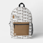 TEGARJA BEDRUKTE RUGZAK (Voorkant)