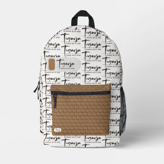 TEGARJA BEDRUKTE RUGZAK (Voorkant)