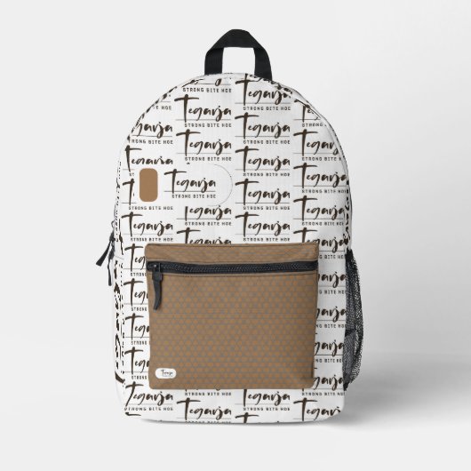 TEGARJA BEDRUKTE RUGZAK (Voorkant)