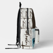 TEGARJA BEDRUKTE RUGZAK (Links)