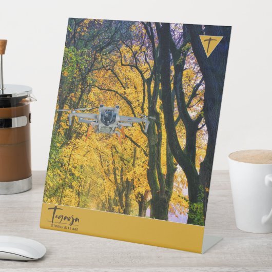 TEGARJA RECLAMEBORD MET VOETSTUK (Insitu)