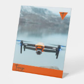 TEGARJA RECLAMEBORD MET VOETSTUK (Voorkant)