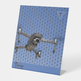 TEGARJA RECLAMEBORD MET VOETSTUK