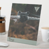 TEGARJA RECLAMEBORD MET VOETSTUK (Insitu)