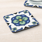  Tegel 1930s Catalina Island Bier Onderzetter (Linkerzijde)