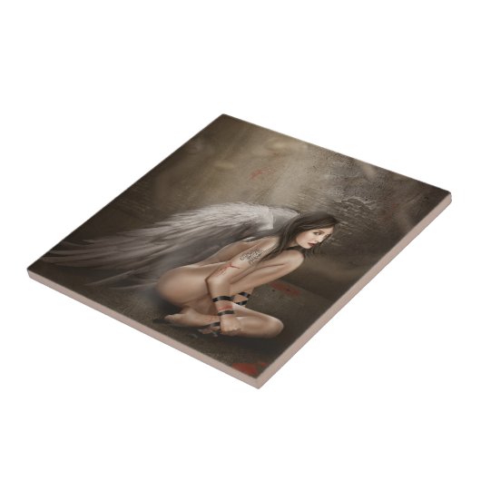 Tegel Angel Tegeltje (Zijkant)