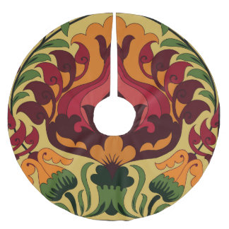  tegel, Art Nouveau decor. Kerstboom Rok