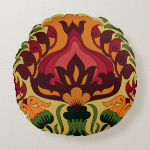  tegel, Art Nouveau decor. Rond Kussen