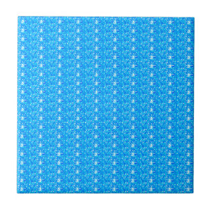 Tegel Baby Blue Glitter Tegeltje