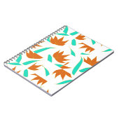 Tegel bloemmotief notitieboek (Linkerzijde)